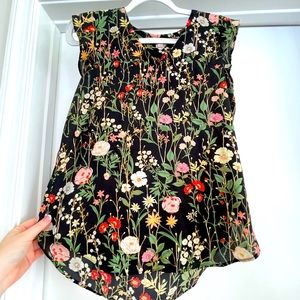 Loft floral blouse